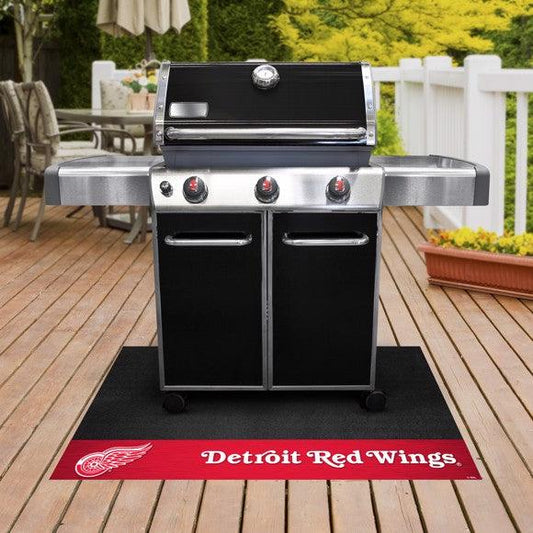 Detroit Red Wings 100% Vinyl Grill Mat - Military Republic