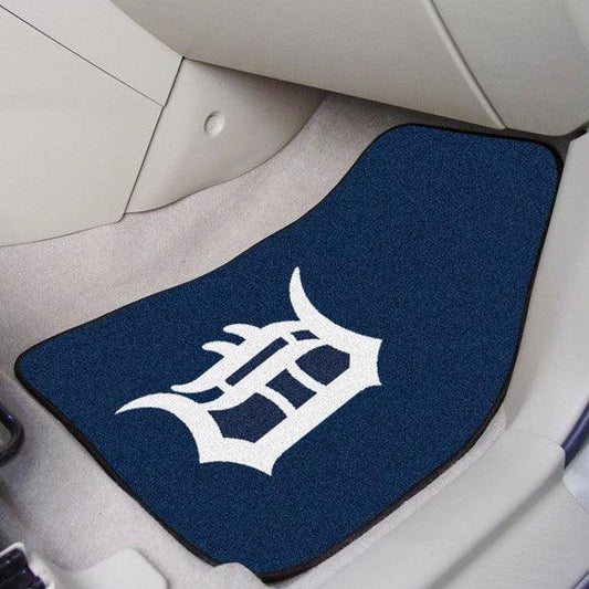 Detroit Tigers 2Pk Carpet Car Mat Set - Military Republic
