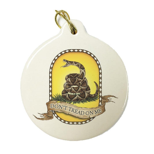 Don't Tread On Me Christmas Ornament-Military Republic