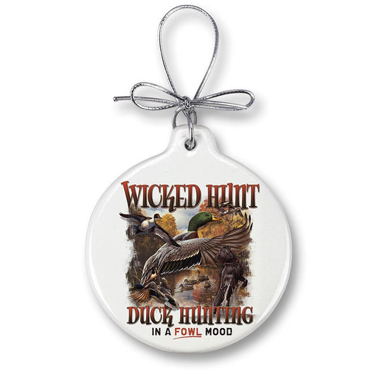 Duck Hunting Christmas Ornament - Military Republic