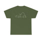 ECG Fishing T-shirt - Military Republic