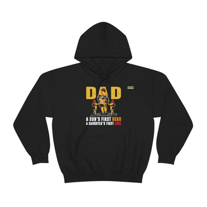 The Firefighter Dad Hero Hoodie