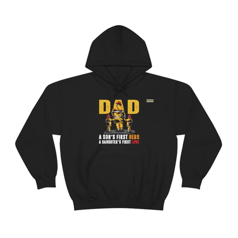 The Firefighter Dad Hero Hoodie