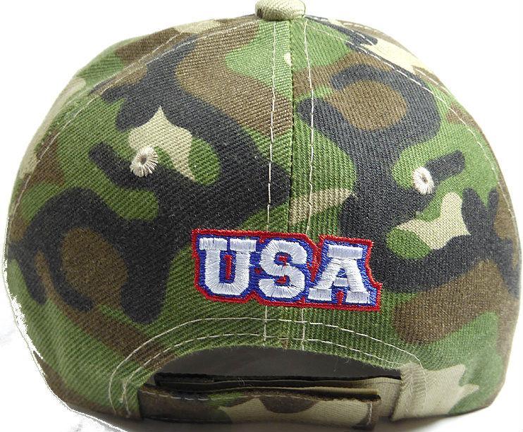 Eagle Baseball Cap - Camo-Military Republic