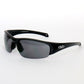Eazy Eyes Safety Sunglasses With Smoke Mirror Lenses - Military Republic