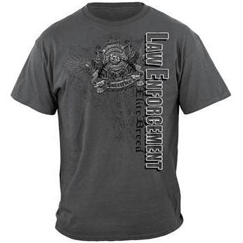 Elite Breed Law Enforcement Grey T-shirt - Military Republic