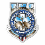 EMS Badge of Honor Decal - Military Republic