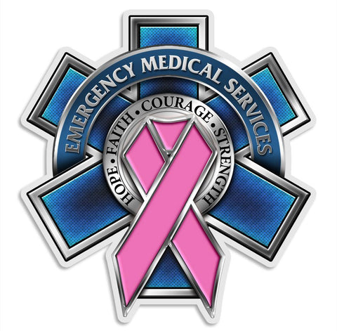 EMS - Breast Cancer Awareness Decal-Military Republic