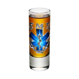 EMS On Call For Life Shot Glasses-Military Republic