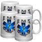 EMS On Call For Life Stoneware Mug Set-Military Republic