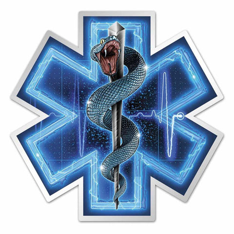 EMS - Silver Snake Decal - Military Republic