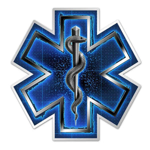 EMS Silver Snake On Call Decal - Military Republic