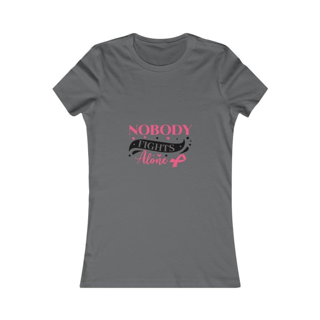 Nobody Fights Alone T-shirt - Military Republic