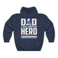 Dad A Real American Hero Hoodie - Military Republic