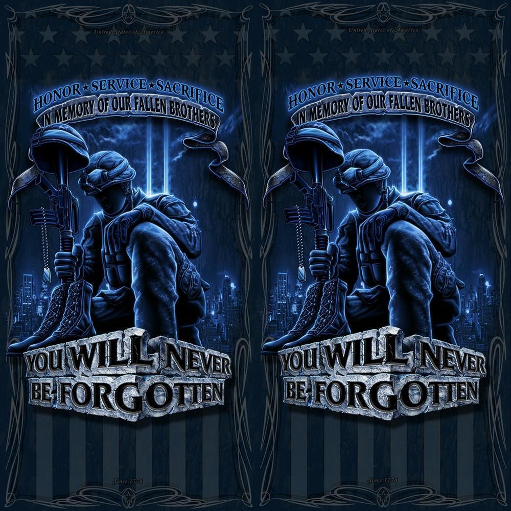 Fallen Heroes Towel-Military Republic