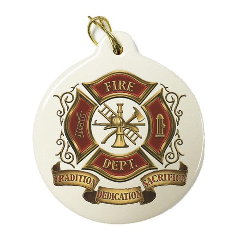 Fire Department Christmas Ornament-Military Republic