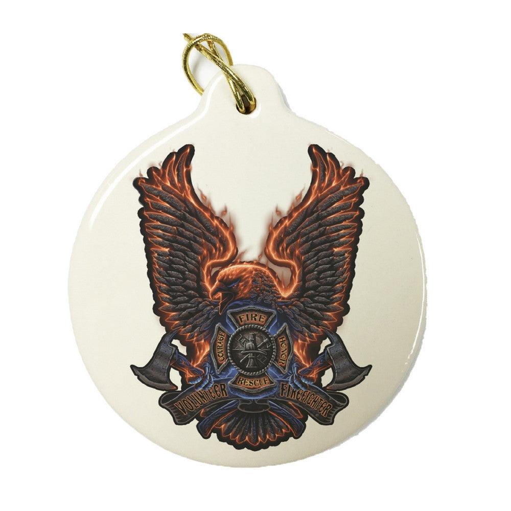 Fire Eagle Christmas Ornament-Military Republic