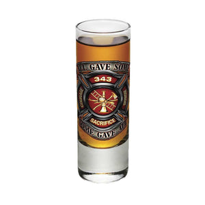 Firefighter 343 All Gave Some Shot Glasses-Military Republic