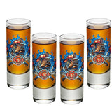 Firefighter First In Last Out Shot Glasses-Military Republic