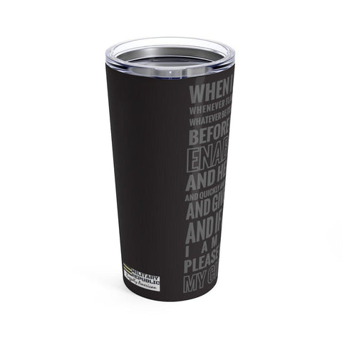 Fireman's Prayer 20oz Tumbler - Military Republic