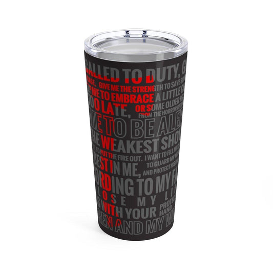 Fireman's Prayer 20oz Tumbler - Military Republic