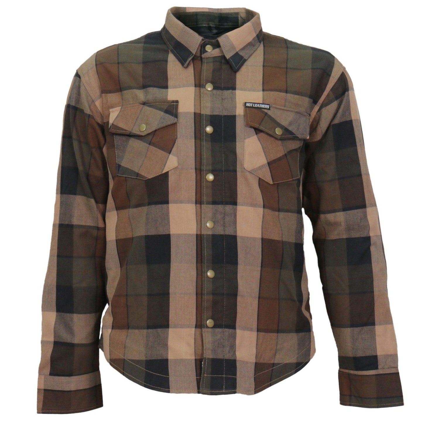 Long Sleeve Armored Flannel Sidewinder Shirt for Men - Military Republic