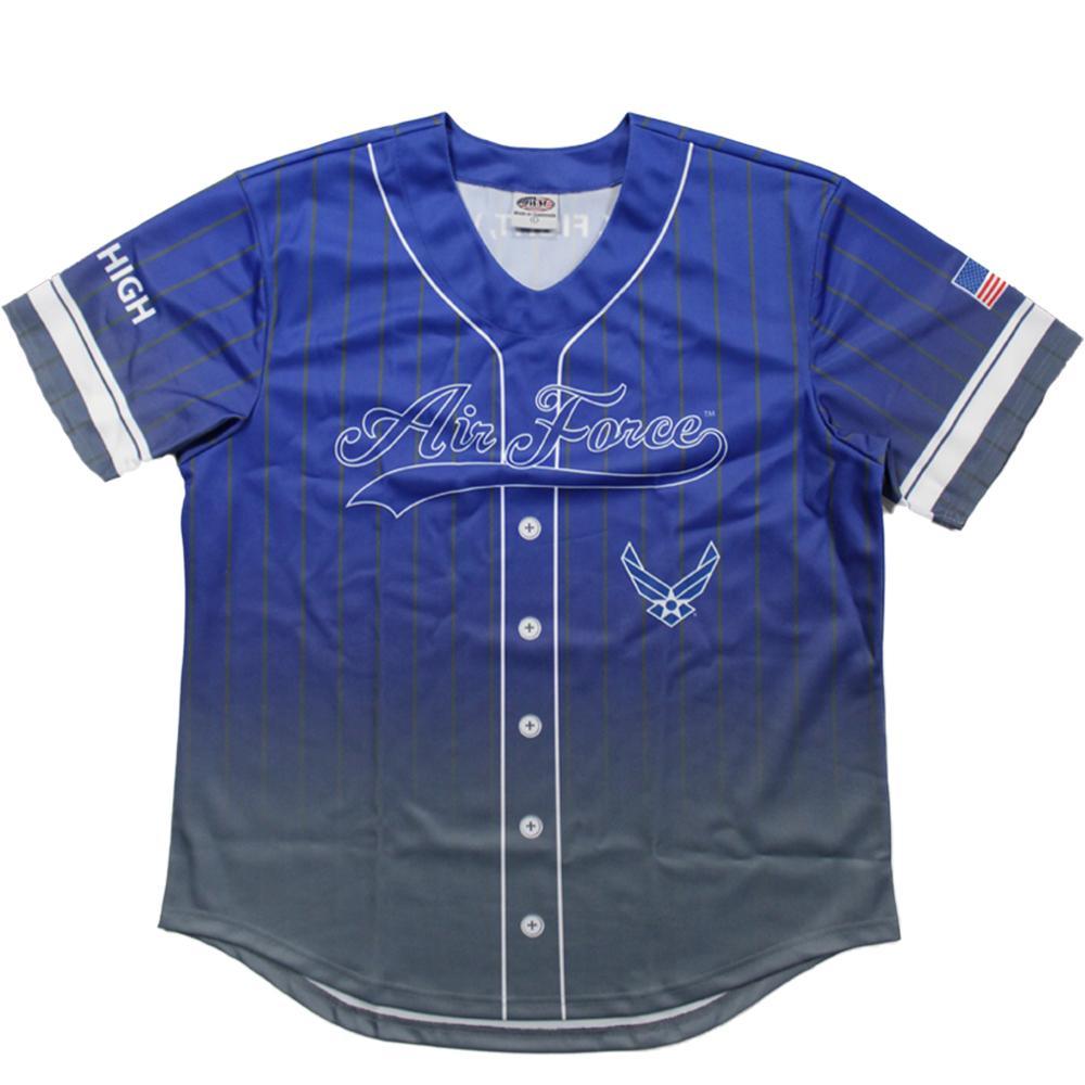 Full sublimation shops U.S. Navy Baseball Jersey