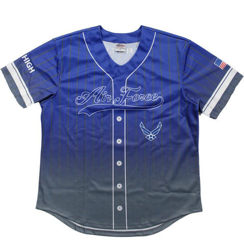 Full sublimation U.S. Air Force Baseball Jersey - Military Republic