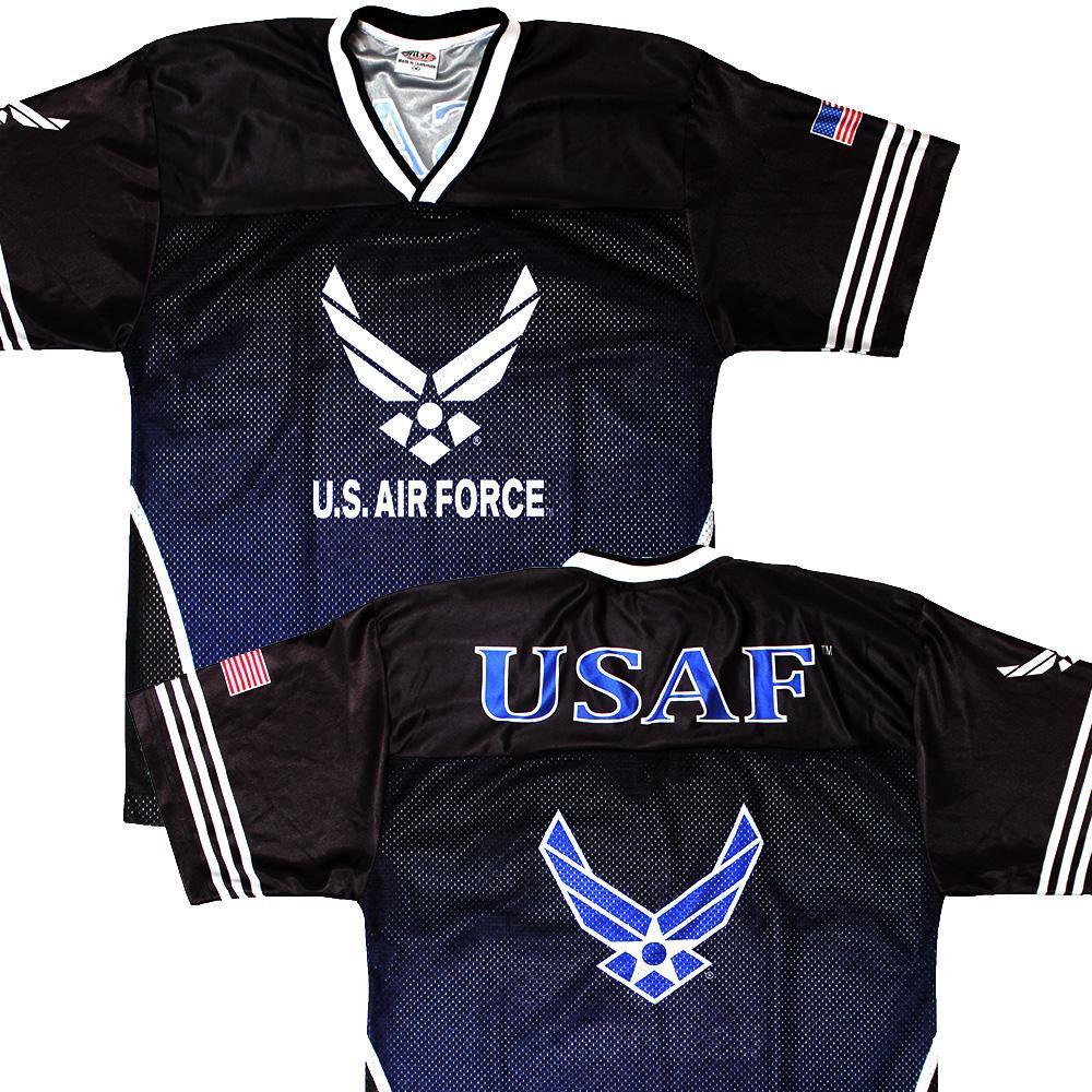 Full-Sublimation Air Force Football Jersey-Military Republic