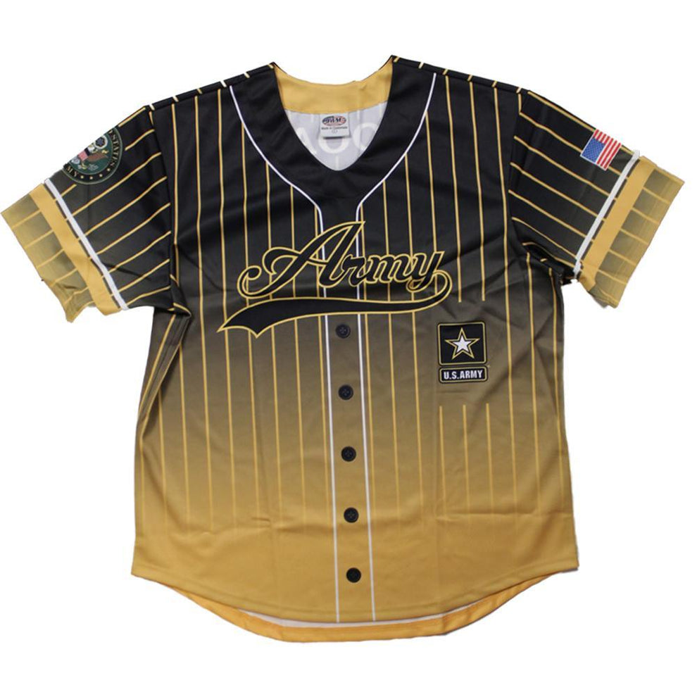 Full sublimation U.S. Army Baseball Jersey – Military Republic