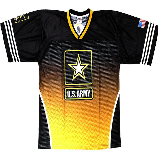 army football gear Full-Sublimation Army Football Jersey Unisex Football Jersey / XL