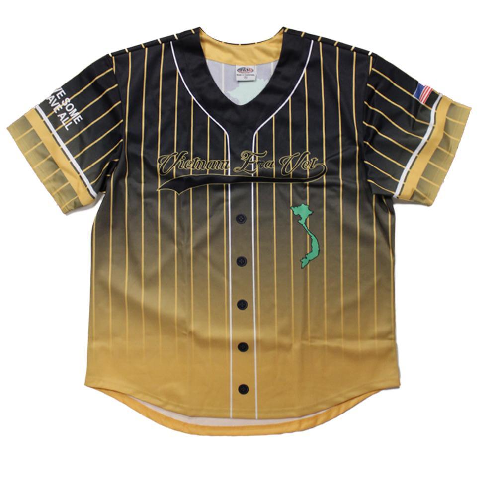 Full sublimation Vietnam Veteran Baseball high quality Jersey