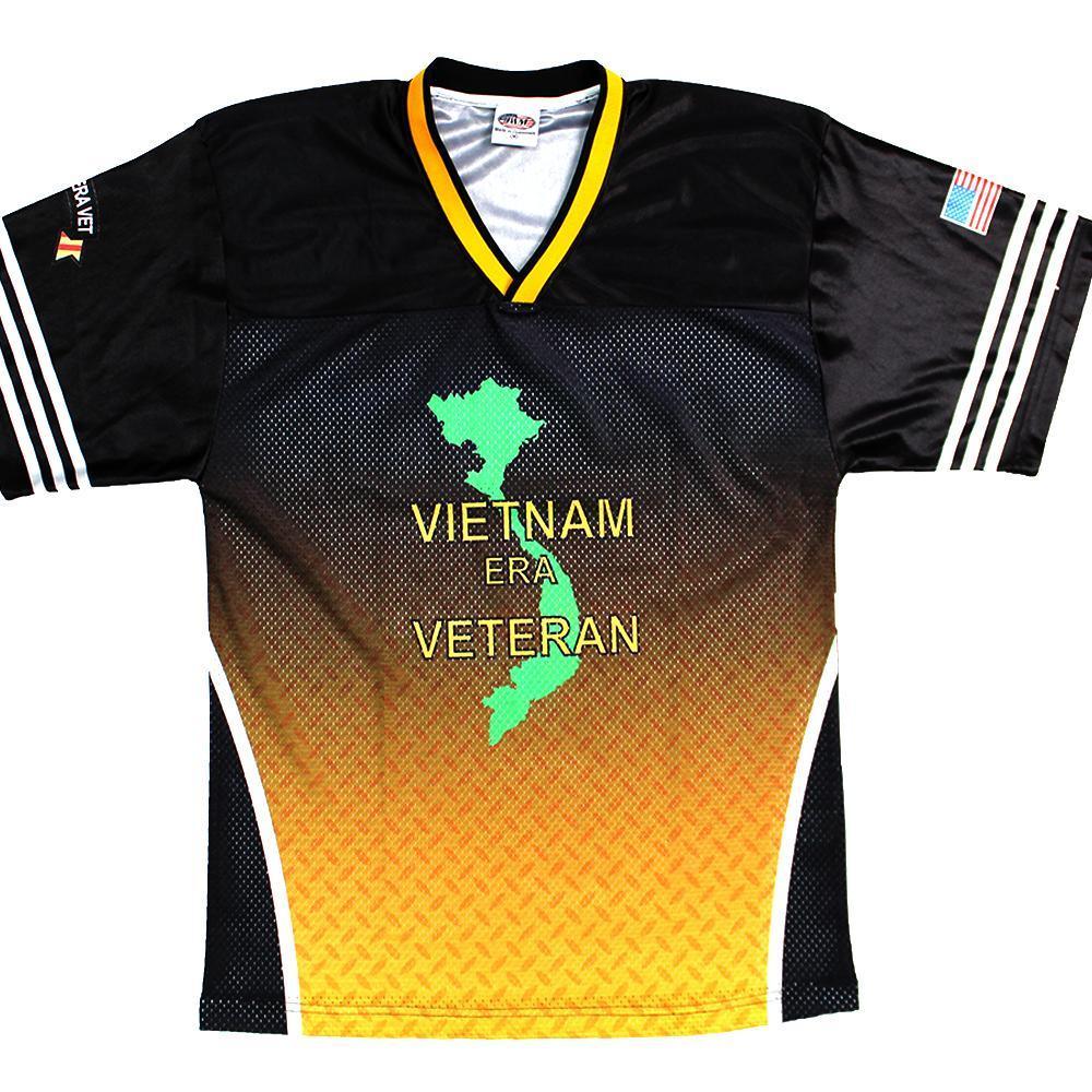 Full-Sublimation Vietnam Veteran Football Jersey-Military Republic