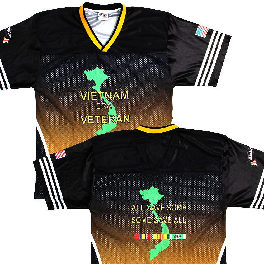 Full-Sublimation Vietnam Veteran Football Jersey-Military Republic