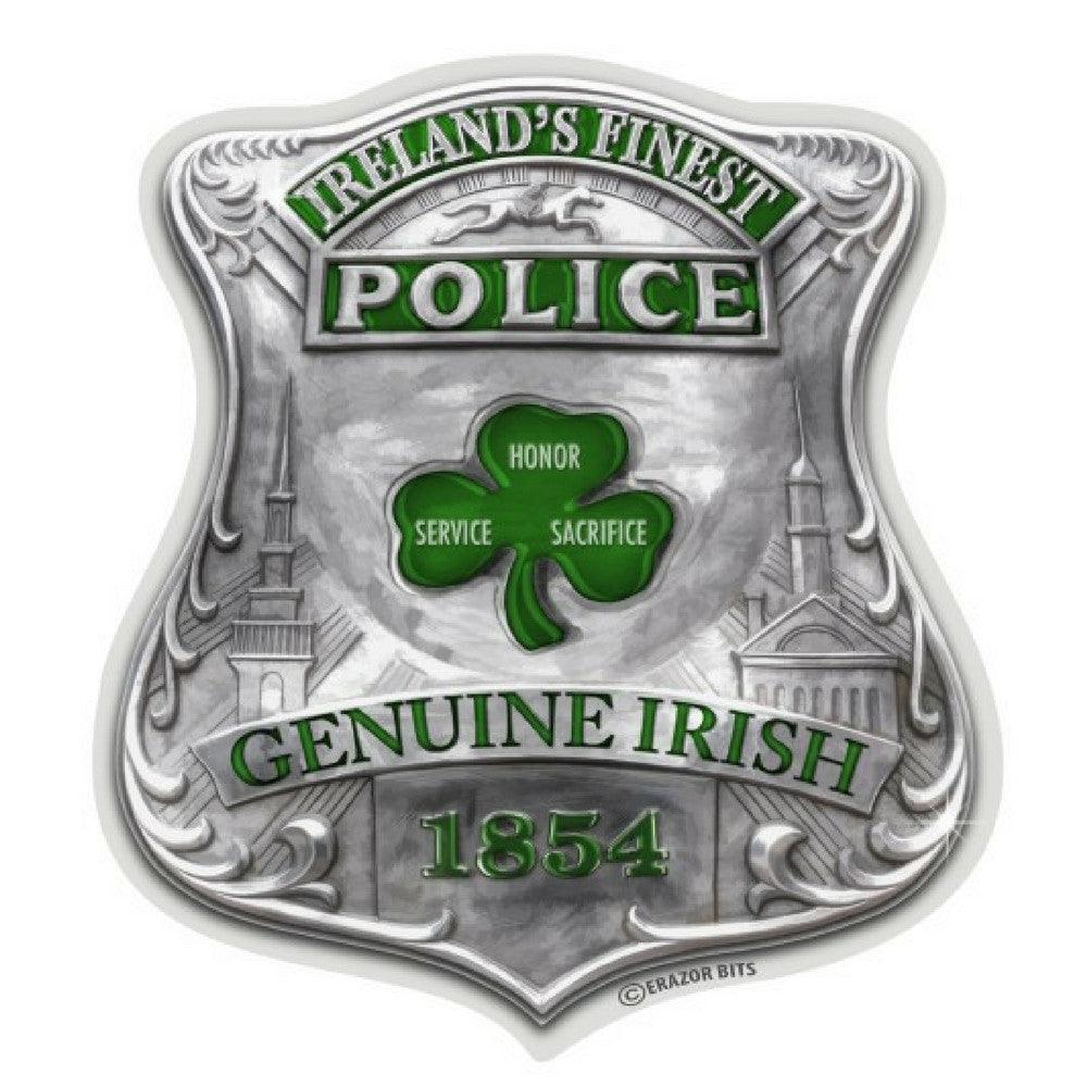 Genuine Irish Police Decal-Military Republic