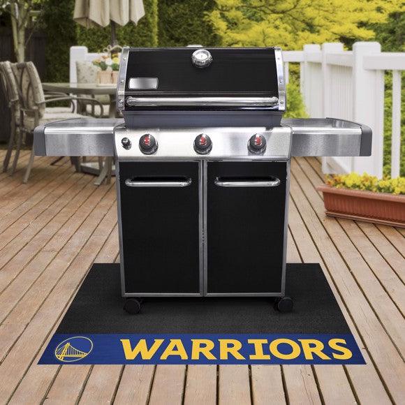 Golden State Warriors 100% Vinyl Grill Mat - Military Republic