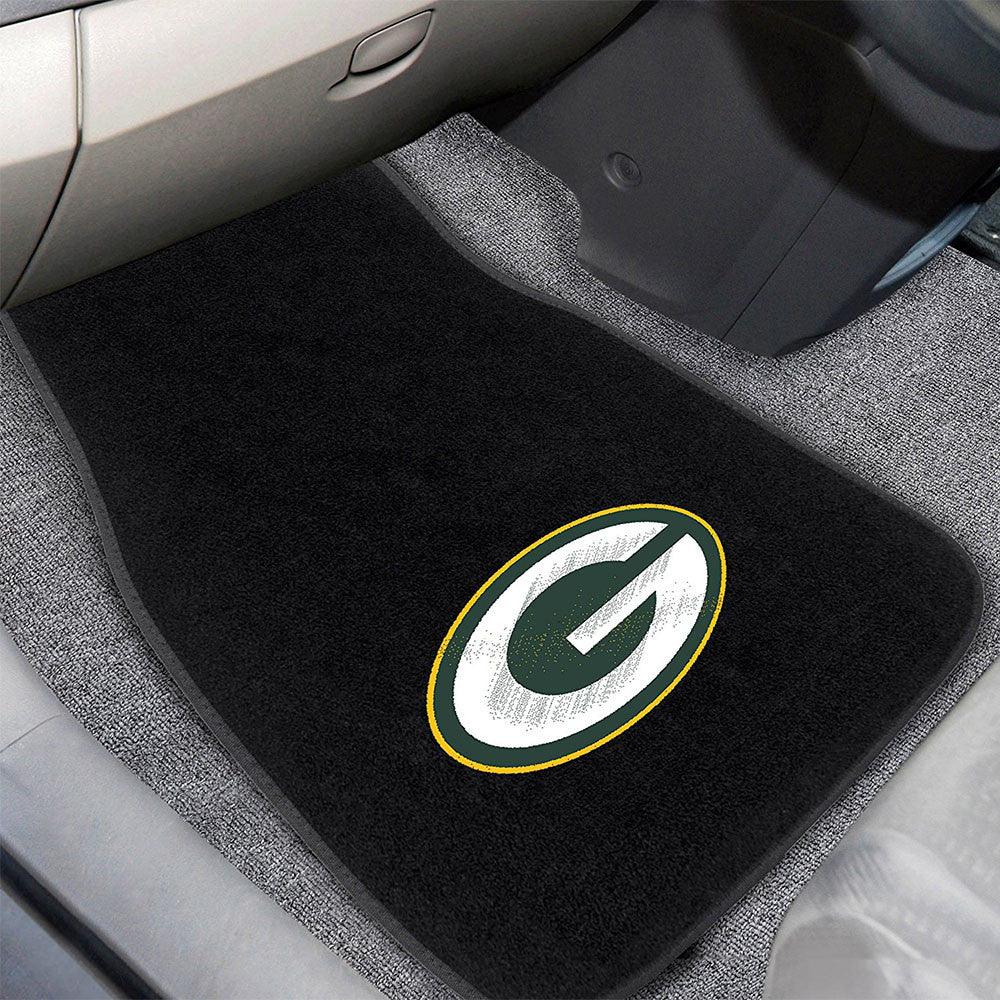 Green Bay Packers Embroidered Car Mats-Military Republic