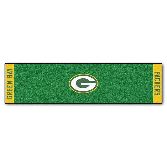 Green Bay Packers Golf Putting Green Runner-Military Republic