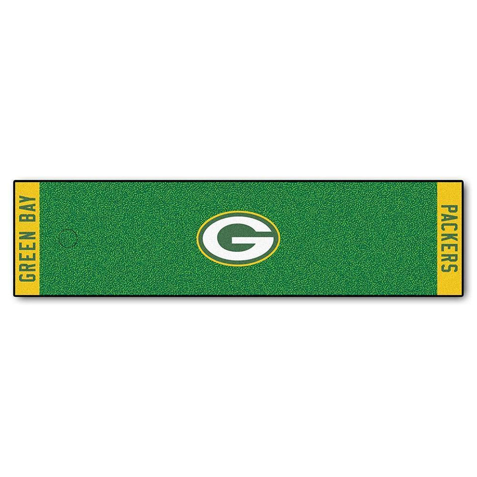 Green Bay Packers Golf Putting Green Runner-Military Republic