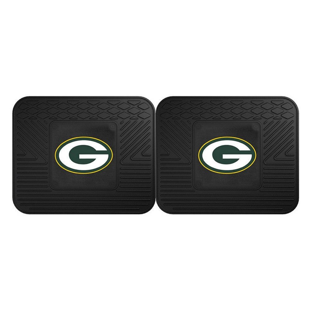 Green Bay Packers Heavy Duty Vinyl Car Mats-Military Republic