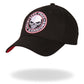 Live Free Ride Hardcore Biker Baseball Cap - Military Republic