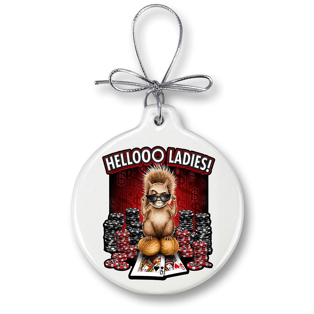 Hello Ladies Christmas Ornament - Military Republic