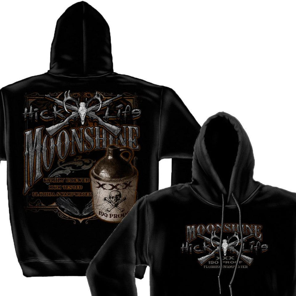 Hick Life Moonshine Hoodie-Military Republic