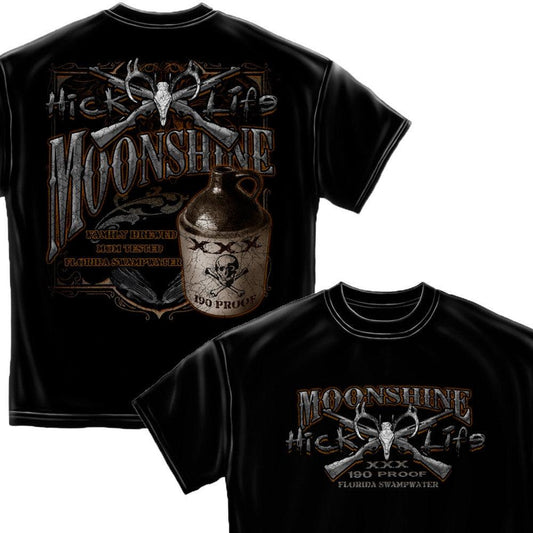 Hick Life Moonshine T-Shirt-Military Republic