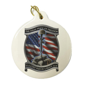High Price Of Freedom Christmas Ornament-Military Republic