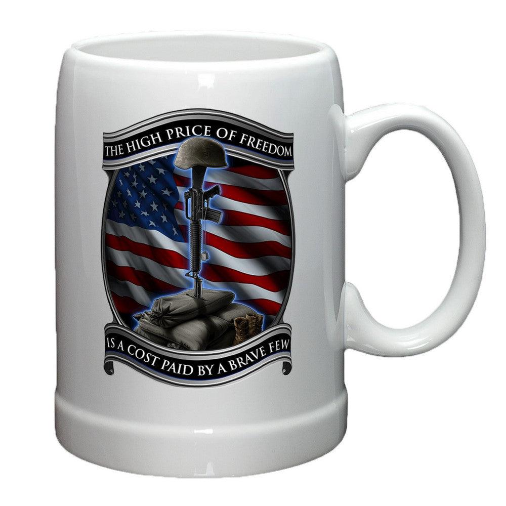 High Price Of Freedom Stoneware Mug Set-Military Republic
