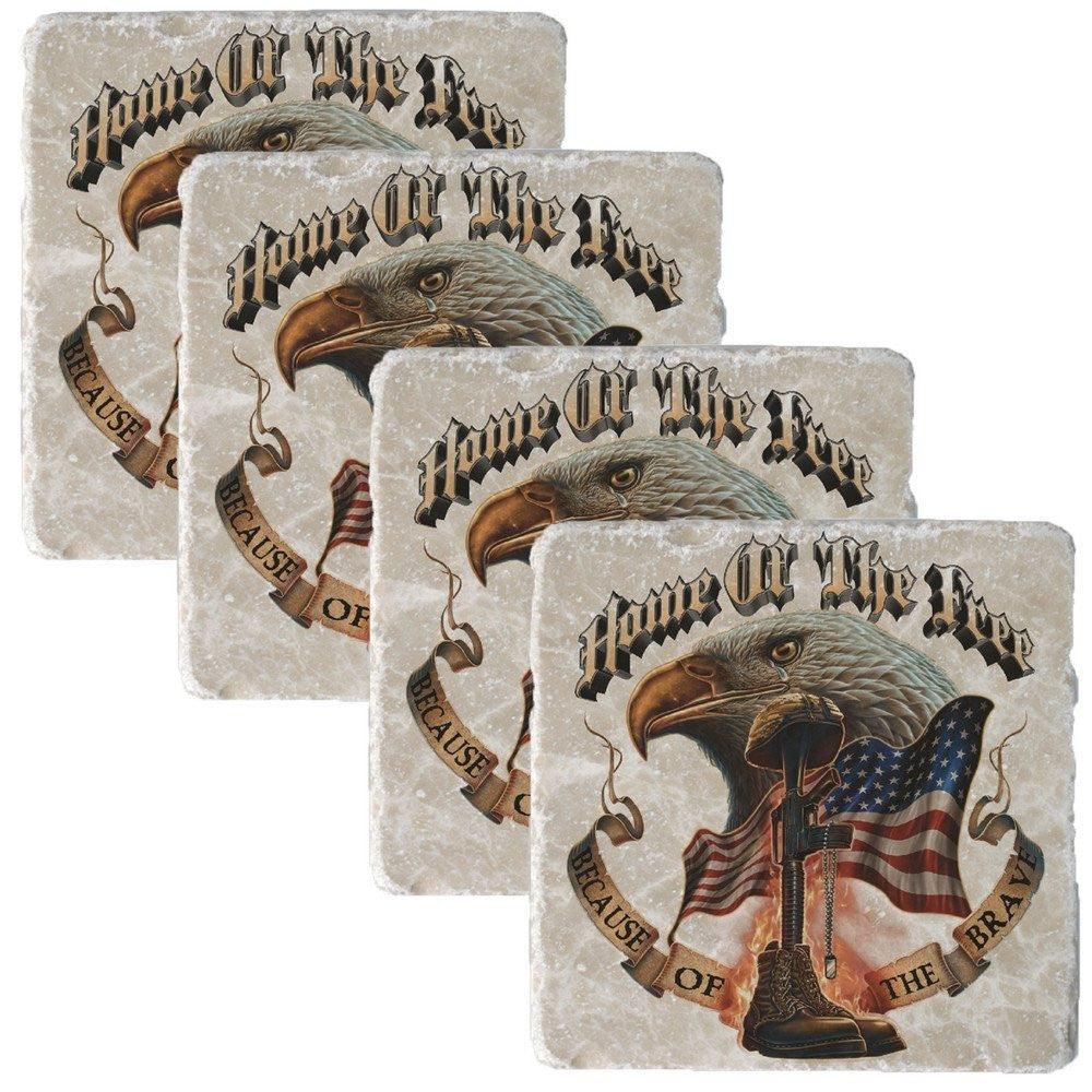 Home Of The Free Because Of The Brave Collectors Set-Military Republic