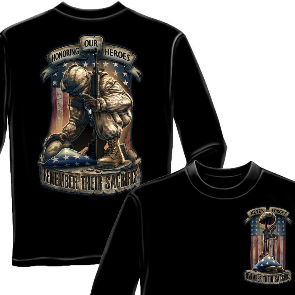 Honor Our Heroes T Shirt-Military Republic