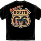 Hot Rods Get Your Lick On RT 66 Black T-Shirt-Military Republic