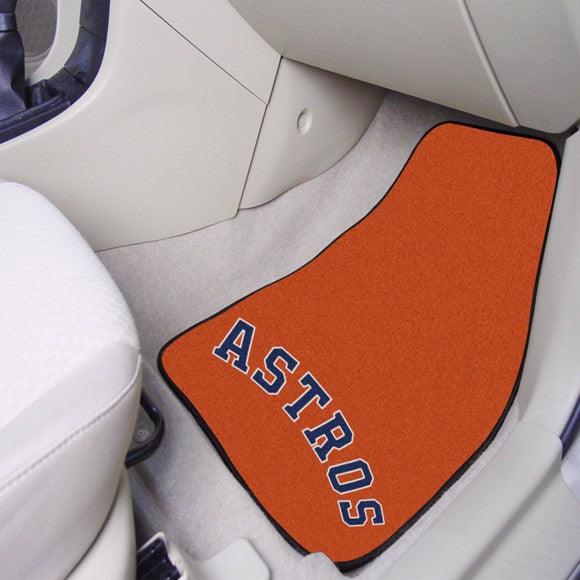 Houston Astros 2Pk Carpet Car Mat Set - Military Republic